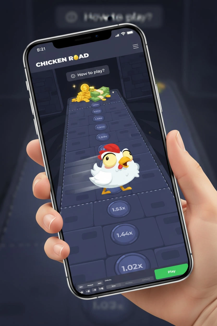 play chicken road app